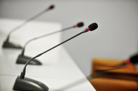 Microphones for Panel Discussion