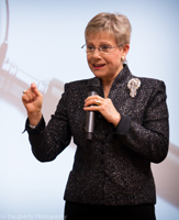 Executive Speech Coach and Hall of Fame Keynote Speaker, Patricia Fripp,
