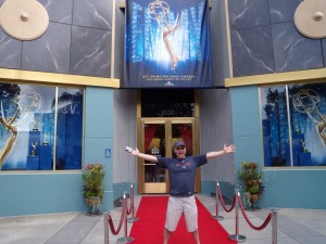 Darren La Croix at Universal Studios Darren La Croix at Universal Studios getting excited about Fripp's speech