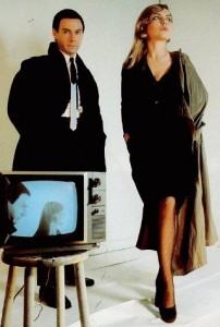 Debbie Harry and Robert Fripp movie promo photo Debbie Harry and Robert Fripp movie promo photo