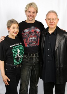 Patricia Fripp, Dan Maddux & Robert Fripp at NSA Speaker Palooza after the Fripp Kids presentation. Patricia Fripp, Dan Maddux & Robert Fripp at NSA Speaker Palooza after the Fripp Kids presentation.