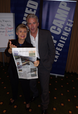 Patricia Fripp and John Burke